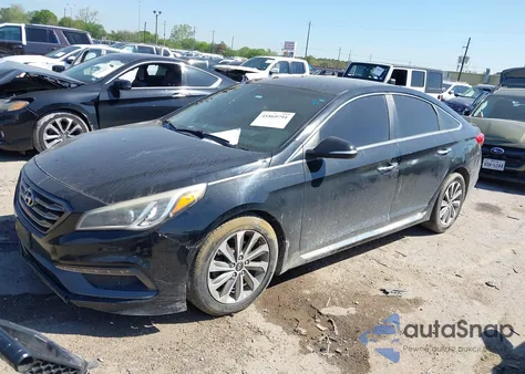 2015 Hyundai Sonata Sport from USA, damaged, VIN 5NPE34AF1FH213672